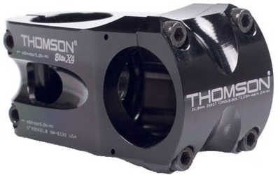 Styrstam Thomson Elite X4 0° 31.8 mm 50 mm svart från Thomson