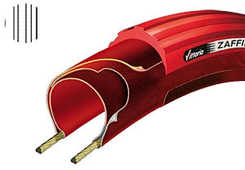 Trainerdäck Vittoria Zaffiro Pro 23-622 vikbart röd