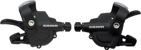 Växelreglage SRAM X3, set, trigger, 3 x 7 växlar