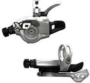 Växelreglage SRAM X0, set, trigger, 3 x 10 växlar, silver