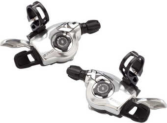 Växelreglage SRAM X0, set, trigger, 2 x 10 växlar, silver från SRAM