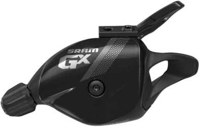 Växelreglage SRAM GX, vänster, trigger, 2 växlar, svart/grå från SRAM
