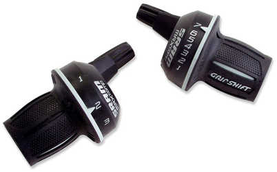 Växelreglage SRAM MRX Comp, höger, twister, 6 växlar, svart/vit från SRAM