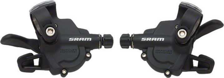 Växelreglage SRAM X4, set, trigger, 3 x 8 växlar från SRAM