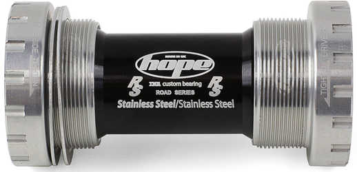 Vevlager Hope Stainless Road för 24 mm axel BSA 68 mm silver från Hope