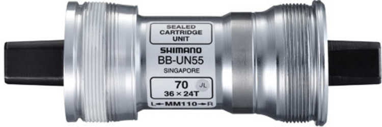 Vevlager Shimano BB-UN55 JIS BSA 73-122 mm från Shimano