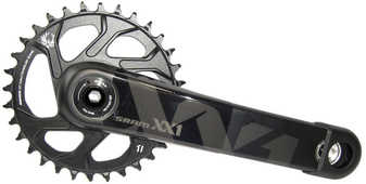 Vevparti SRAM XX1 Eagle 1 x 12 växlar BB30 Boost direct mount 32T 170 mm svart