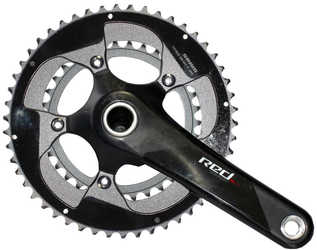 Vevparti SRAM RED 2 x 11 växlar GXP q-faktor 145 mm 46/36T 175 mm svart från SRAM