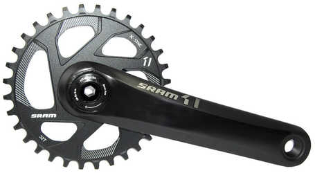 Vevparti SRAM X1 1400 1 x 11 växlar BB30 q-faktor 168 mm direct mount 32T 170 mm svart/grå från SRAM