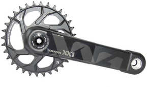 Vevparti SRAM XX1 Eagle 1 x 12 växlar BB30 direct mount 32T 170 mm svart/svart