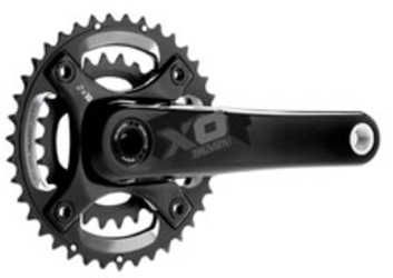 Vevparti SRAM X0 2 x 10 växlar GXP q-faktor 168 mm 39/26T 175 mm svart/svart från SRAM