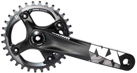 Vevparti SRAM NX 1 x 11 växlar BB30 32T 170 mm svart/vit från SRAM