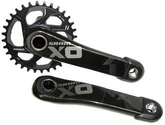 Vevparti SRAM X01 1 x 11 växlar GXP q-faktor 168 mm direct mount 32T 175 mm svart/svart från SRAM