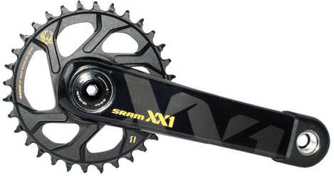 Vevparti SRAM XX1 Eagle 1 x 12 växlar BB30 Boost direct mount 32T 175 mm svart/guld från SRAM