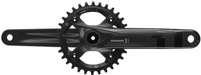 Vevparti SRAM X1 1000 BB30 1 x 11 växlar 32T 175 mm svart/grå från SRAM