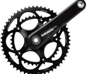 Vevparti SRAM S900 BB30 2 x 10 växlar 53/39T 175 mm svart/vit från SRAM