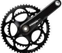 Vevparti SRAM S900 BB30 2 x 10 växlar 53/39T 175 mm svart/vit