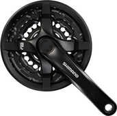 Vevparti Shimano Tourney FC-Ty501 3 x 6-8 växlar 42/34/24T 170 mm svart