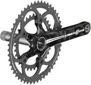 Vevparti Campagnolo Athena Carbon Power-Torque 2 x 11 växlar 53/39T 172.5 mm svart