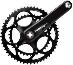 Vevparti SRAM S950 BB30 2 x 10 växlar 50/34T 175 mm svart/vit från SRAM