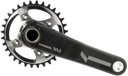 Vevparti SRAM XX1 1 x 11 växlar GXP Boost q-faktor 168 mm direct mount 32T 175 mm svart/röd från SRAM