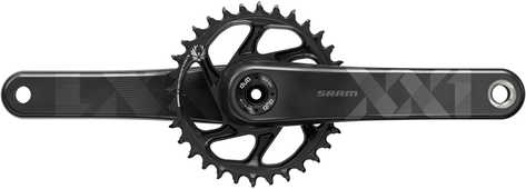 Vevparti SRAM XX1 Eagle Fat Bike 5" 1 x 12 växlar DUB direct mount 30T 170 mm svart/svart