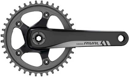 Vevparti SRAM Rival 1 1 x 11 växlar GXP q-faktor 149.6 mm 50T 175 mm svart/grå från SRAM