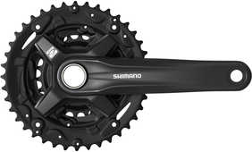 Vevparti Shimano FC-MT210-3 3 x 9 växlar 40/30/22T 170 mm svart