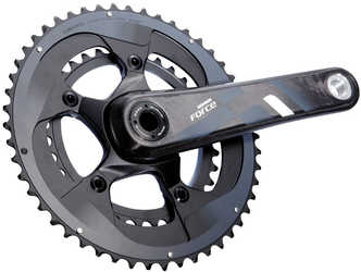 Vevparti SRAM Force 22 2 x 11 växlar BB30 q-faktor 145 mm 53/39T 170 mm svart/vit från SRAM