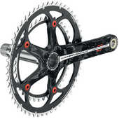 Vevparti Campagnolo Centaur Power-Torque Carbon 2 x 10 växlar 53/39T 170 mm svart/röd