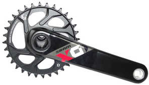 Vevparti SRAM X01 Eagle 1 x 12 växlar GXP direct mount 32T 175 mm svart/röd