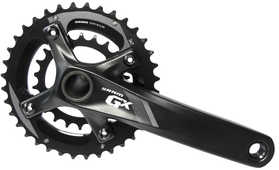 Vevparti SRAM GX 1000 2 x 11 växlar GXP q-faktor 169 mm 36/24T med drevskydd 175 mm svart/grå