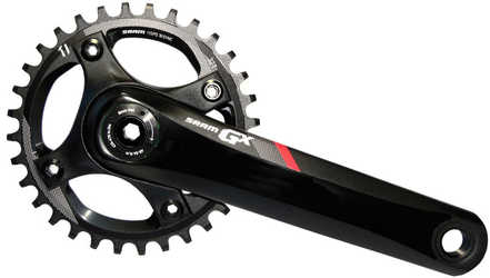 Vevparti SRAM GX 1400 1 x 11 växlar GXP q-faktor 168 Mm 32T 175 mm svart/röd från SRAM