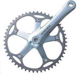 Vevparti Shimano Dura-Ace FC-7710 Track 1 x 1 165 mm från Shimano