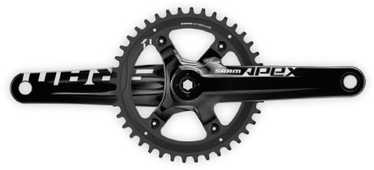 Vevparti SRAM Apex 1 1 x 11 växlar GXP 42T 165 mm svart/vit