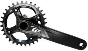 Vevparti SRAM GX 1000 1 x 11 växlar GXP q-faktor 169 mm 32T 175 mm svart/grå